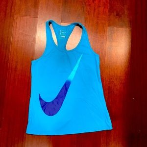 Nike racer back tank top